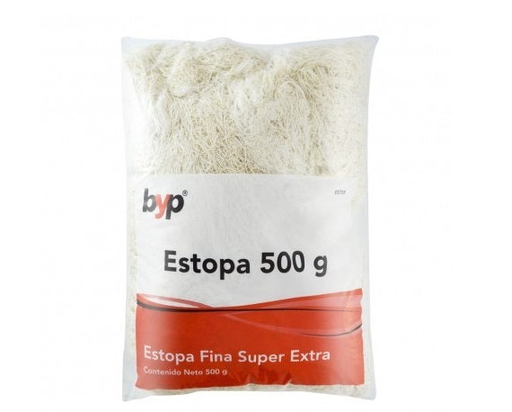 ESTOPA EN BOLSA DE 1/2 KILO BYP