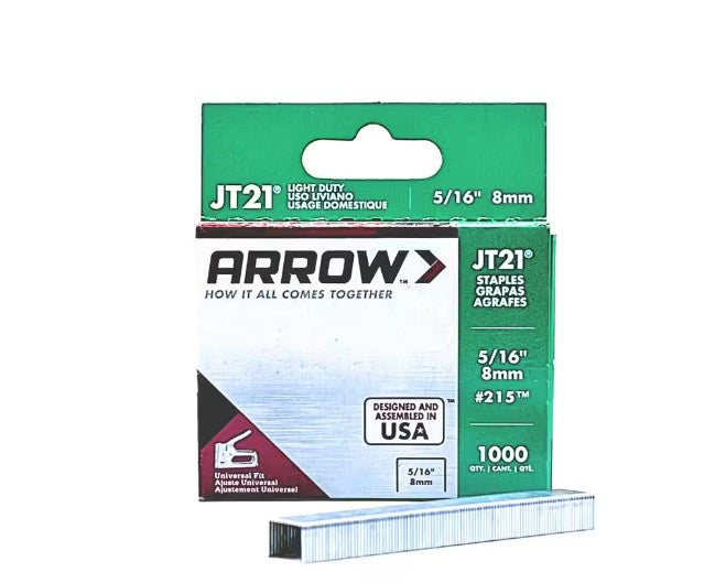 GRAPAS JT21, 5/16", 8MM, ARROW 1000 PZAS