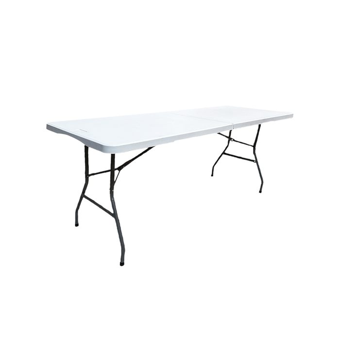 MESA PLEGABLE KOKKEN 1.80" BLANCA