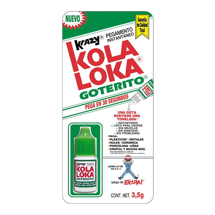 PEGAMENTO INSTANTANEO KOLA LOKA DE GOTERITO DE 3.5GR