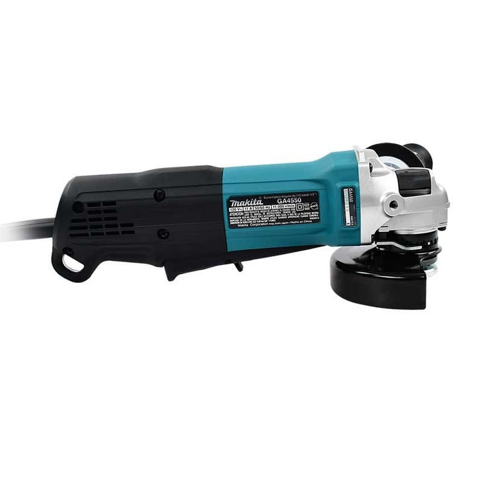 ESMERILADORA ANGULAR DE 4-1/2", 1,300W, 11,000 RPM, INTERRUPTOR TIPO PALETA