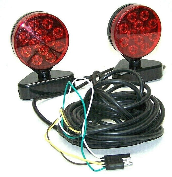 JUEGO DE LAMPARA LED PARA REMOLQUE LED CON IMAN 12 V.