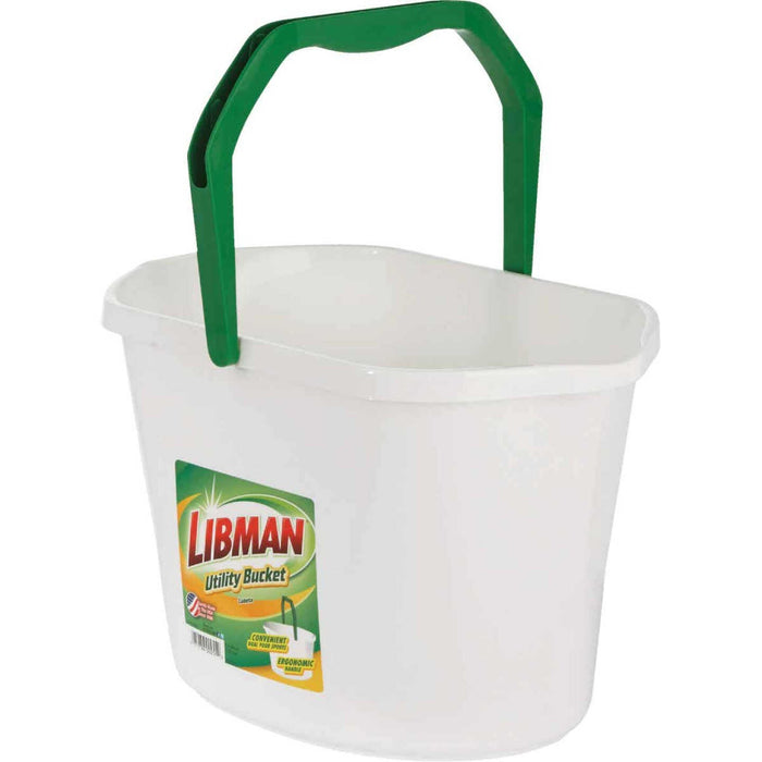 CUBETA DE LIMPIEZA LIBMAN 15 QUART BLANCO