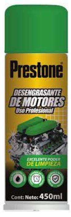 DESENGRASANTE PARA MOTOR 450ML PRESTONE