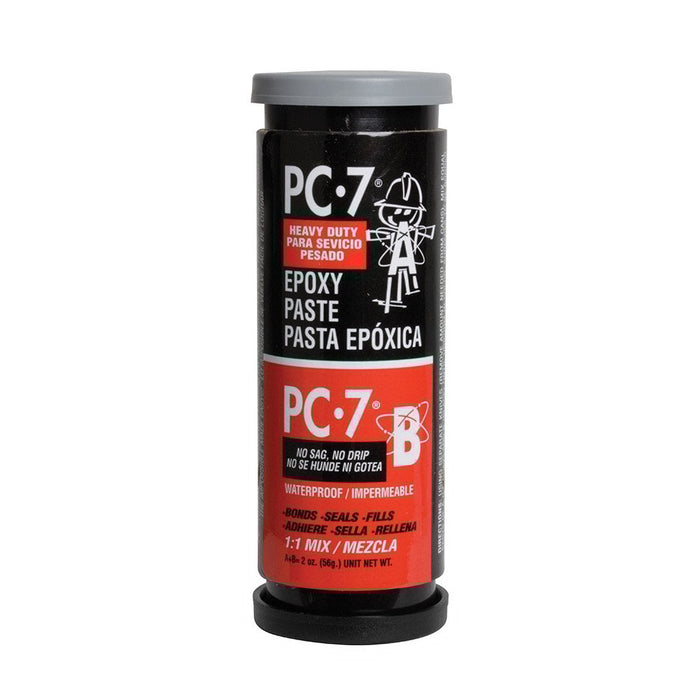 PASTA EPOXICA GRIS 56G  USO PESADO  ( PC-7 )