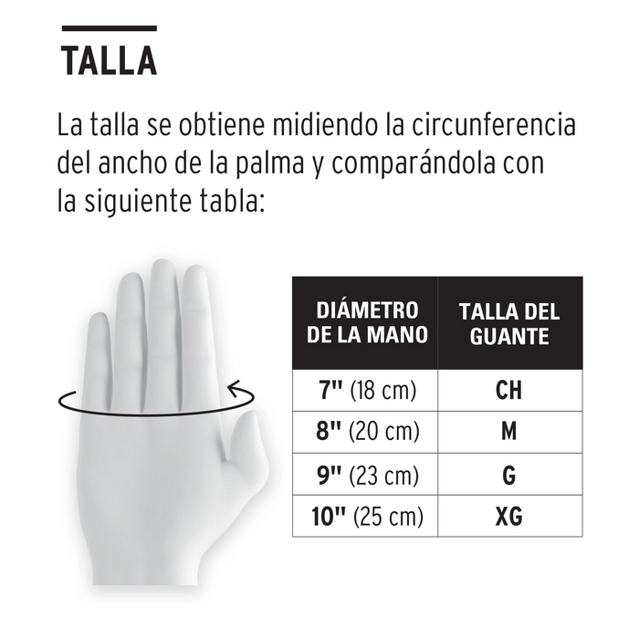 GUANTES DE POLIESTER RECUBIERTOS DE LATEX G TRUPER