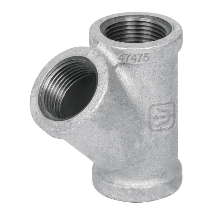 YEE SENCILLA DE ACERO GALVANIZADO 1" FOSET