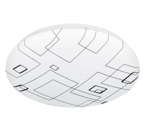 PLAFON CIRCULAR DECORATIVO LED 8W, 600 LM, LUZ DE DIA