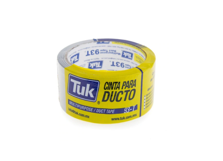 CINTA ADHESIVA PARA DUCTO TUK, CAPACIDAD DE 48MM X 10MTS 93-T