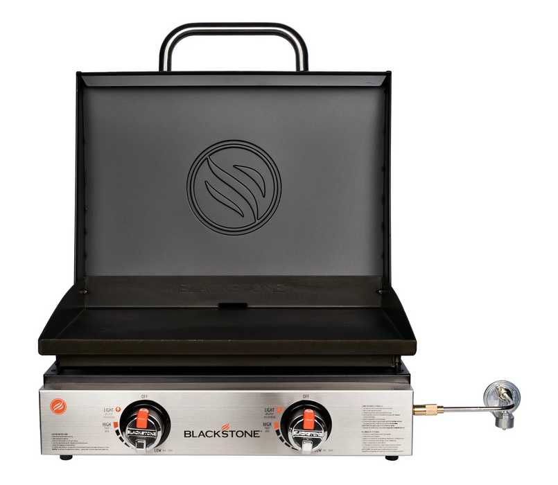 PLANCHA DE GAS BLACKSTONE DE 22" CON CAMPANA