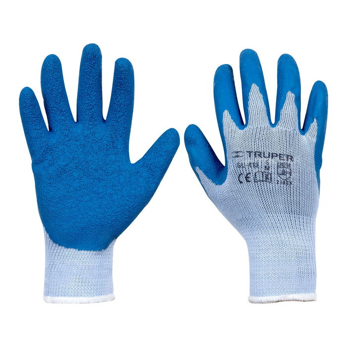 GUANTES DE POLIESTER RECUBIERTOS DE LATEX M TRUPER