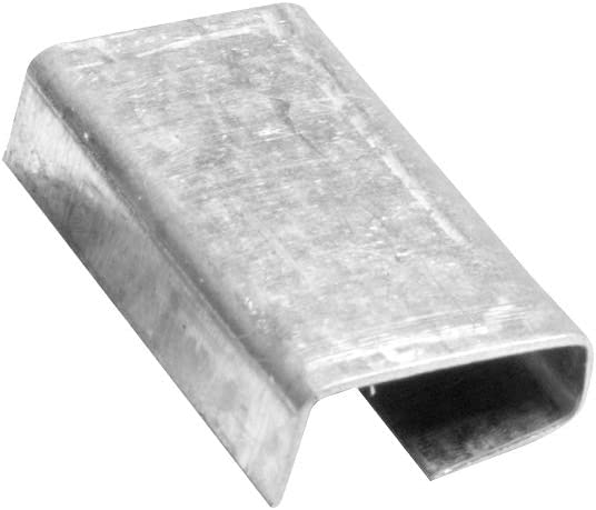 SELLO GALVANIZADO PARA FLEJE DE PLASTICO DE 1/2" CALIBRE 26