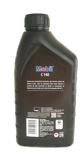 ACEITE PARA TRANSMISION MANUAL, MOBIL LUBE C 140, 946 ML