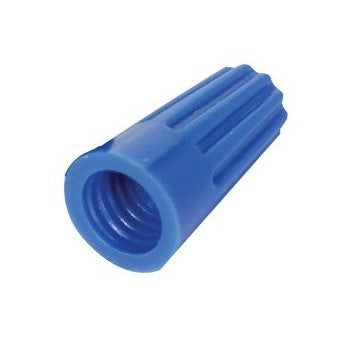 CAPUCHON PARA CABLE CON ROSCA INTERIOR 18/16 AZUL