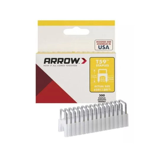 GRAPAS AISLADAS ARROW 5/16 PARA GRAPADORAS T59