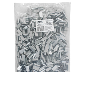 SELLO GALVANIZADO PARA FLEJE DE ACERO DE 1/2" CALIBRE 24