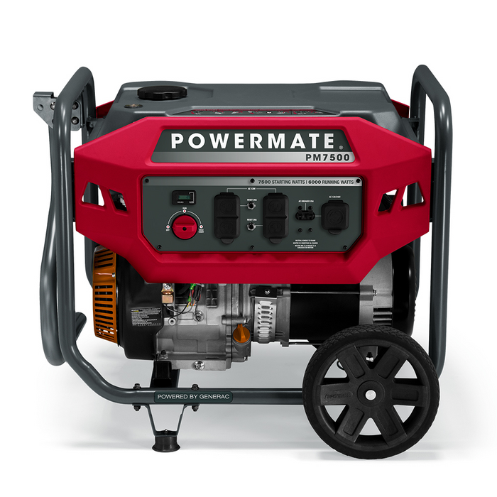 GENERADOR ELECTRICO CON MOTOR A GASOLINA 7500W POWERMATE PM7500