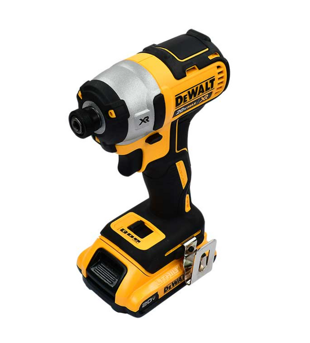 ATORNILLADOR DE IMPACTO 20V MAX, BRUSHLESS, 2 BAT. 2.0 Ah, CARGADOR Y ESTUCHE