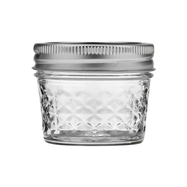 FRASCOS QUILTED JELLY JAR BOCA REGULAR 4oz (118ml)