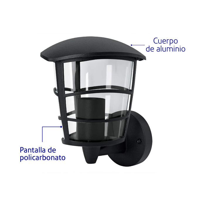 FAROL SOPORTADO NEGRO VOLTECH