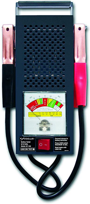 PROBADOR DE BATERIA SCHUMACHER 100 AMP.