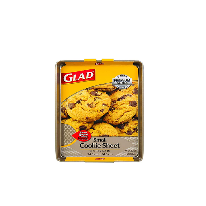 CHAROLA DE ACERO ESMALTADO PARA HACER GALLETAS 13.5"