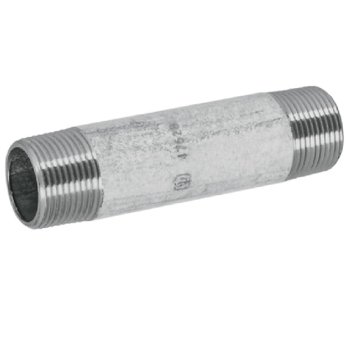 NIPLE GALVANIZADO DE 1/2" x 6" FOSET