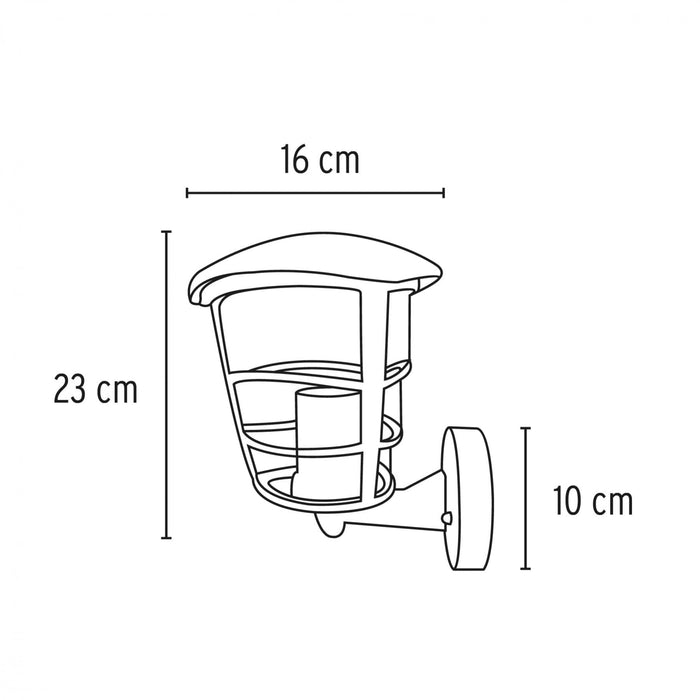 FAROL SOPORTADO NEGRO VOLTECH