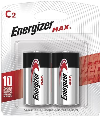 PILA ALCALINA ENERGIZER C CON 2 PIEZAS