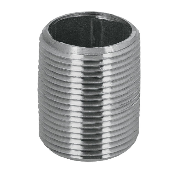 NIPLE CUERDA CORRIDA DE ACERO GALVANIZADO 1/2" FOSET